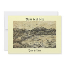 Dinosaurs Personalized Invitation