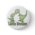 Dinosaurs Little Brother buttons