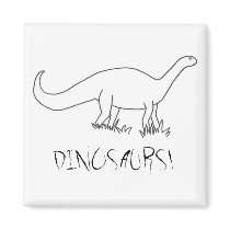 DINOSAURS! magnets