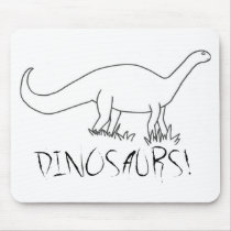 DINOSAURS! mousepads