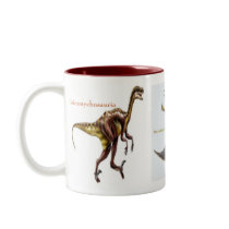 Dinosaurs on a mug