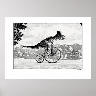 Dinosaurs on Bicycles - T-Rex