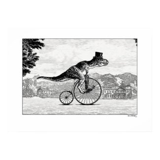 Dinosaurs on Bicycles - T-Rex