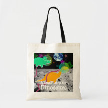 Dinosaurs on the Moon Bag