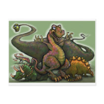 Dinosaurs Postcard