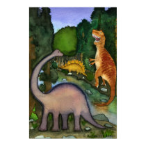 Dinosaurs Poster posters by rclord Dinosaurs Poster posters