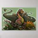 Dinosaurs Poster print