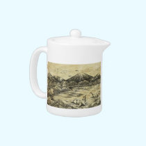 Dinosaurs teapots
