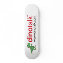 Dinotalk Logo Skateboard