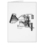 Dion- Bouton Oil Engine Greeting Cards