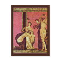 Dionysiac Frieze With Whipped Girls And Bacchante Postcard