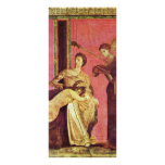 Dionysiac Frieze With Whipped Girls And Bacchante Personalized Rack Card