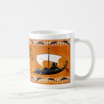 Dionysus and the pirates greek style mug mugs