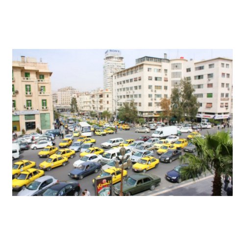 Diorama Miniature City - Damascus Syria print