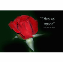 Dios es Amor Photo Sculpture