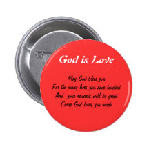 Dios es botones del amor pins