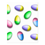 Dip Dyed Easter Eggs Post Cards