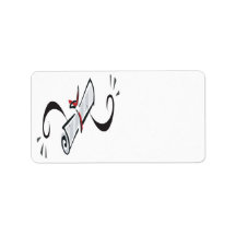 Diploma 2 personalized address label