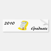 Diploma Bumper Sticker