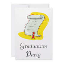 Diploma Personalized Invitations