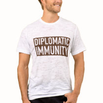 Diplomatic Immunity tee t-shirts