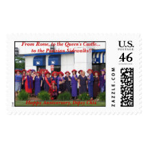 Dipsy Chix 2nd Anniversary 018, From Rome, to t... Postage