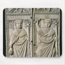 Diptych of Boethius  Consul in 487 AD Mousepads