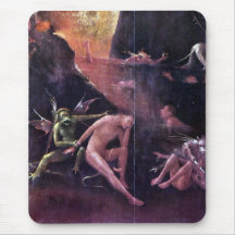 Diptych with scenes of Hell Mousepads