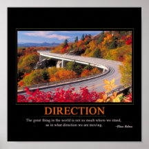 Direction Poster