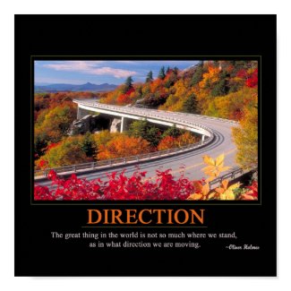 Direction Poster
