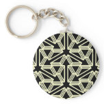 Directions - Geometric Art Key Chains
