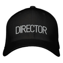 DIRECTOR embroidered hats