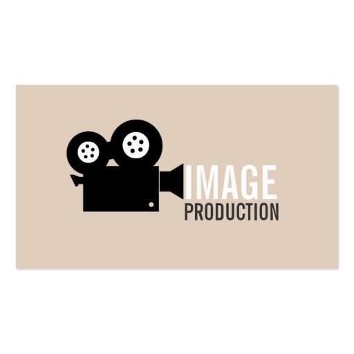 Director Film Movies Producer Production Business Cards (front side)