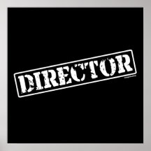 Director Stamp Print