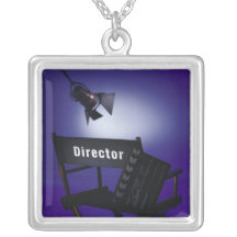 Director's Slate, Chair & Stage Light Custom Jewelry