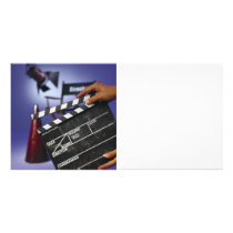 Director's Slate Photo Card