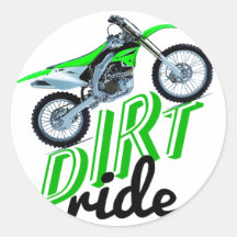 Dirt addict sticker
