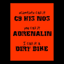 Dirt Bike Adrenalin Motocross Poster posters