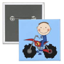 Dirt Bike - Boy Tshirts and Gifts Pin
