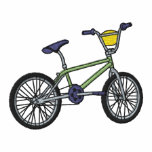 Dirt Bike Embroidered Polo Shirt