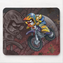 Dirt Bike Mike Mousepad mousepads