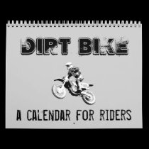 Dirt Bike Motocross Calendar .