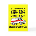 Dirt Bike Motocross Get Well Crash Card