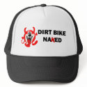 Dirt Bike Naked Hat by GoNaked Dirt Bike Naked Hat