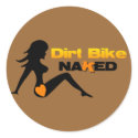 Dirt Bike Naked Stickers