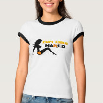 Dirt Bike Naked Women's T-Shirt by GoNaked Dirt Bike Naked Women's T-Shirt