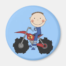 Dirt Bike Racing Tshirts and Gifts Fridge Magnets