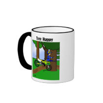 Dirt Bike Tree Hugger Mug