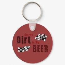 Dirt in Beer Keychain