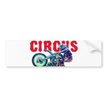 Dirt Motocross Bumper Sticker